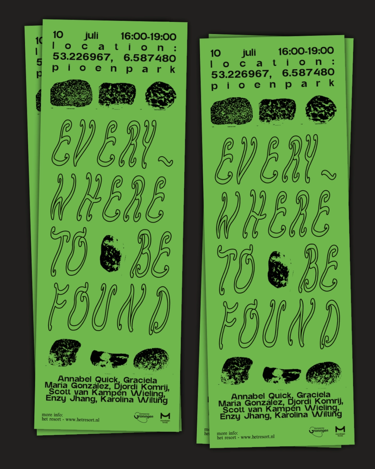 Everywhere to be found - an exhibition in geocaching